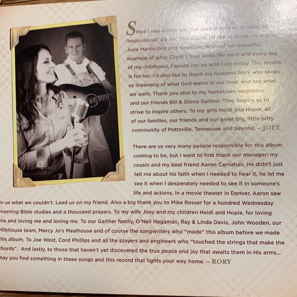 Joey & Rory made to last CD, to Joey with love DVD, & Joey + Rory Inspired CD. - Picture 10 of 12